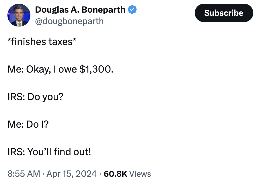 20 Tax Day Memes and Tweets That Won't Audit You 